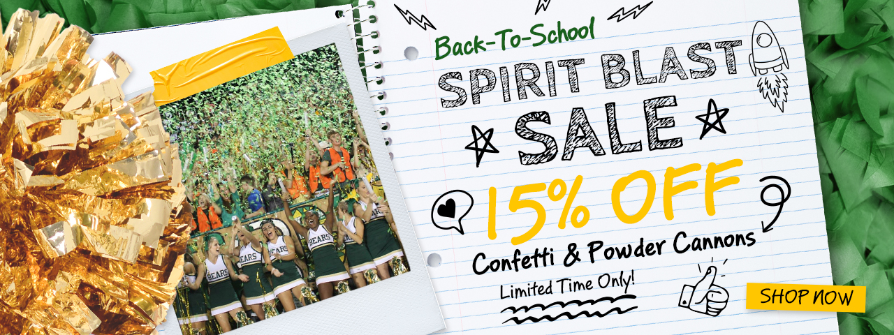 Back-To-School Spirit Blast Sale